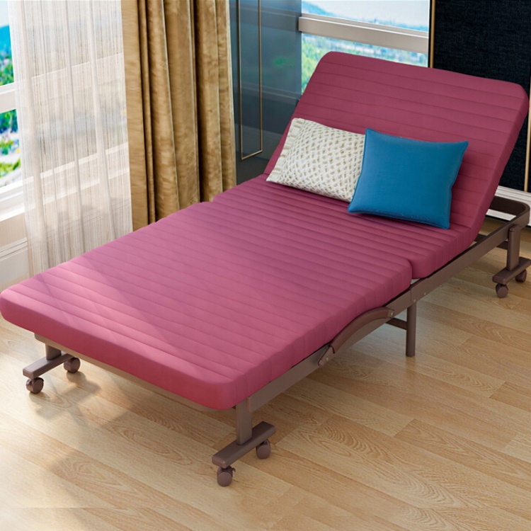 Bedroom Furniture Easy Folded Portable Single Metal Cot Bed
