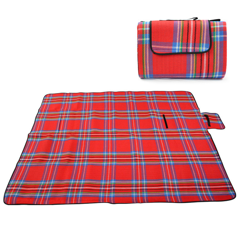 Promotional outdoor using pp non woven cheap picnic foldable beach mat