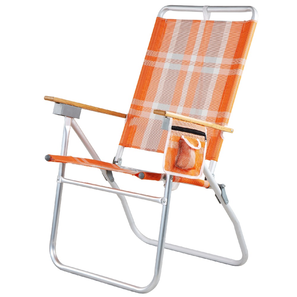 Outdoor Aluminium Beach Cup Zero Gravity Folding Lawn Chair