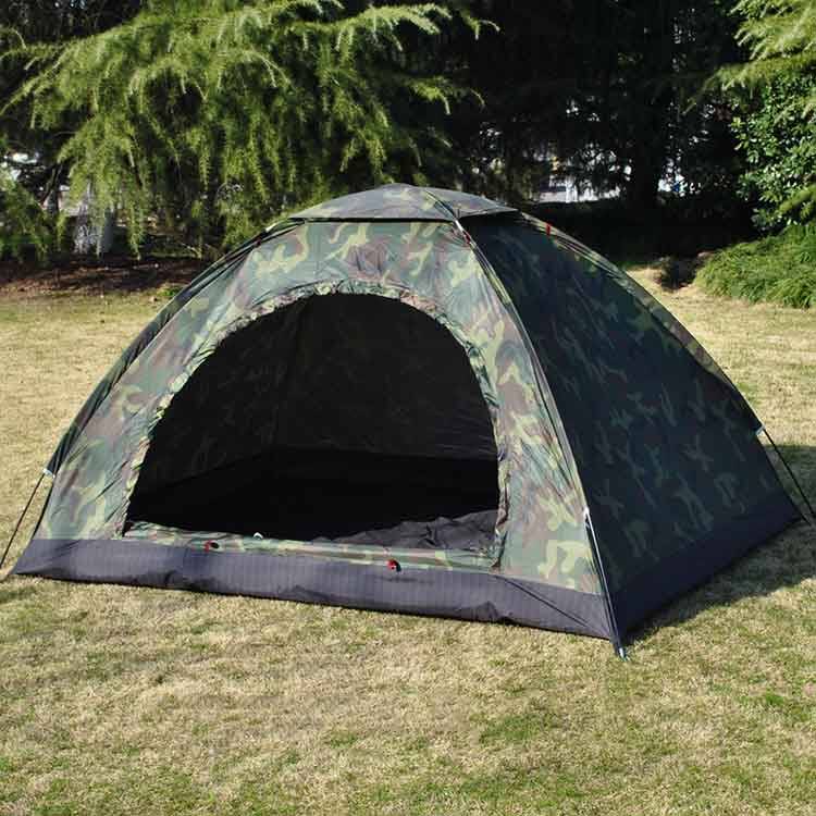 Camouflage Tent 2 Person Camping Tent Outdoor